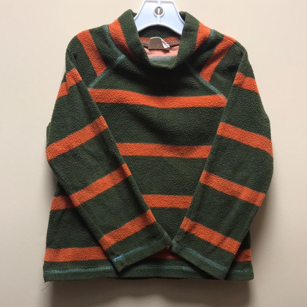 Mini Boden boys fleece pullover size 4-5